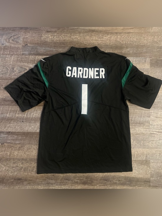 Nike Other - New York Jets Ahmad Sauce Gardner Jersey Nike Men’s 3XL Black Green NFL Stitched